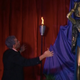Fuad Ramses worships his golden goddess.